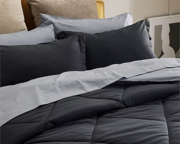 تصویر 3 از رو تختی خاکستری دو نفره و یک نفره با کیفیت بالا